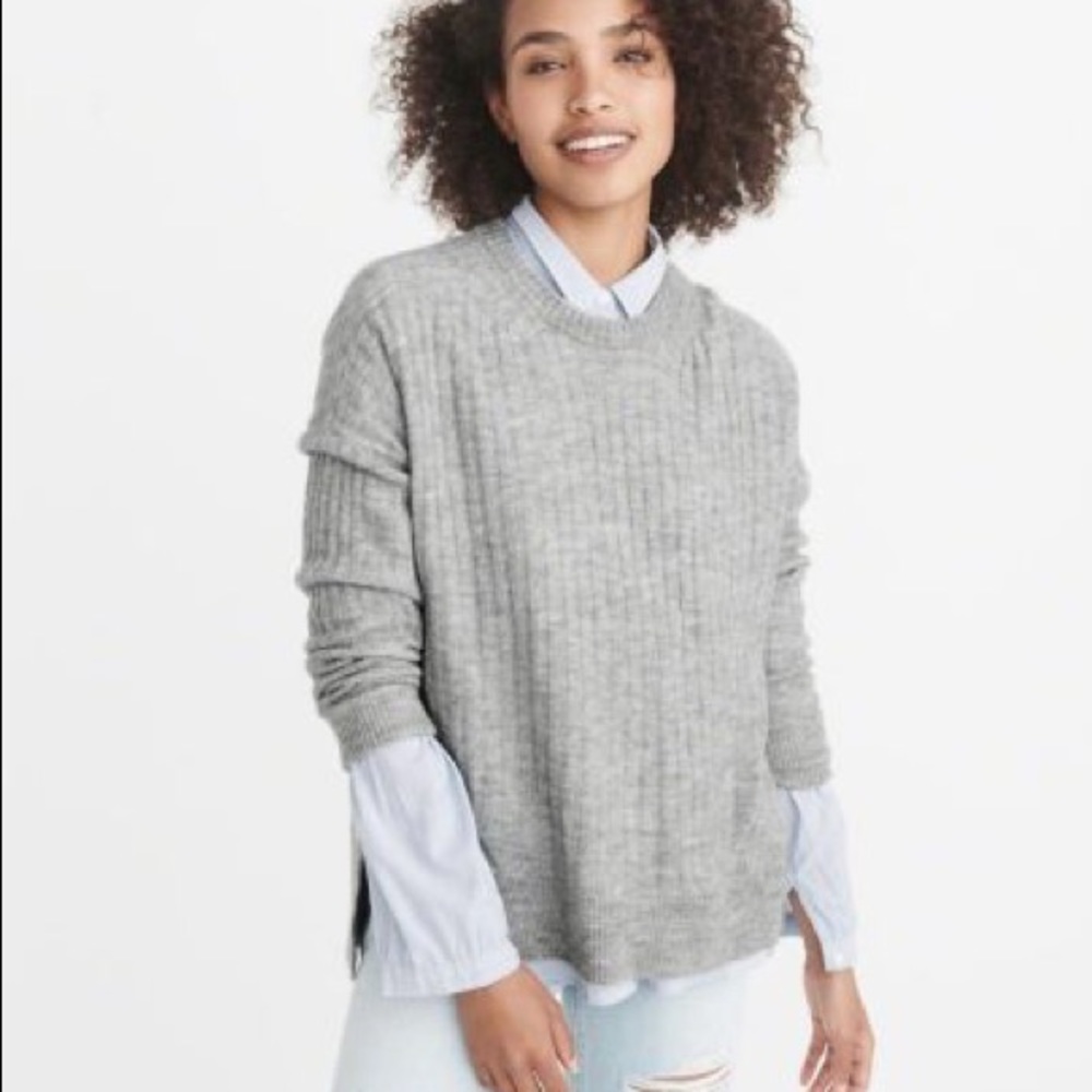Ribbed Pullover Sweater